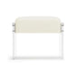 Bernhardt Jasper Leather Ottoman — N1110L