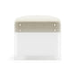 Bernhardt Jasper Leather Ottoman — N1110L