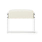 Bernhardt Jasper Leather Ottoman — N1110L