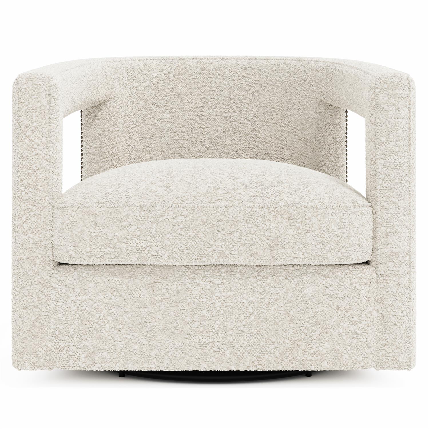 Bernhardt Alana Fabric Swivel Chair — N1118S