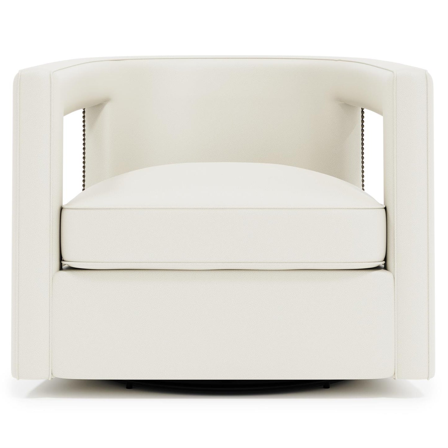 Bernhardt Alana Leather Swivel Chair — N1118SL