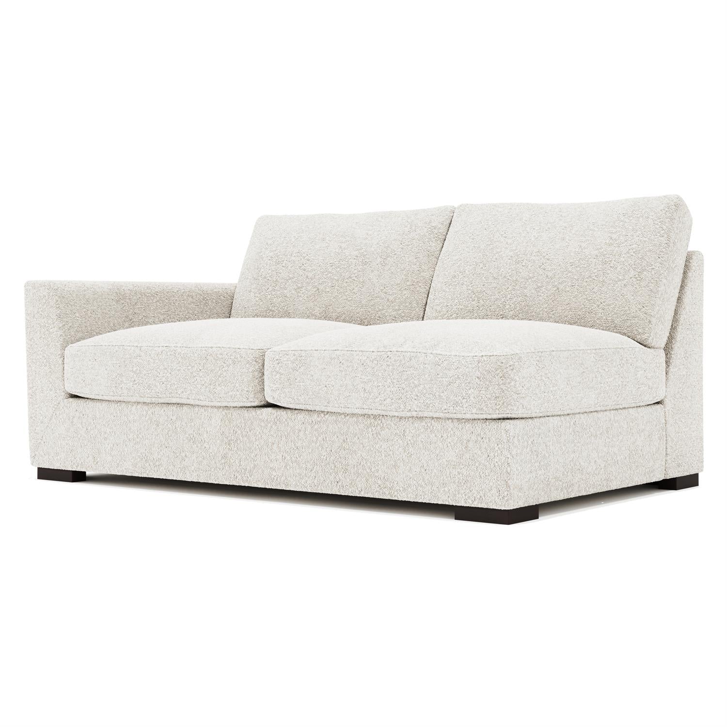 Bernhardt Nicolette Fabric Left Arm Loveseat Without Pillows — N1142Y