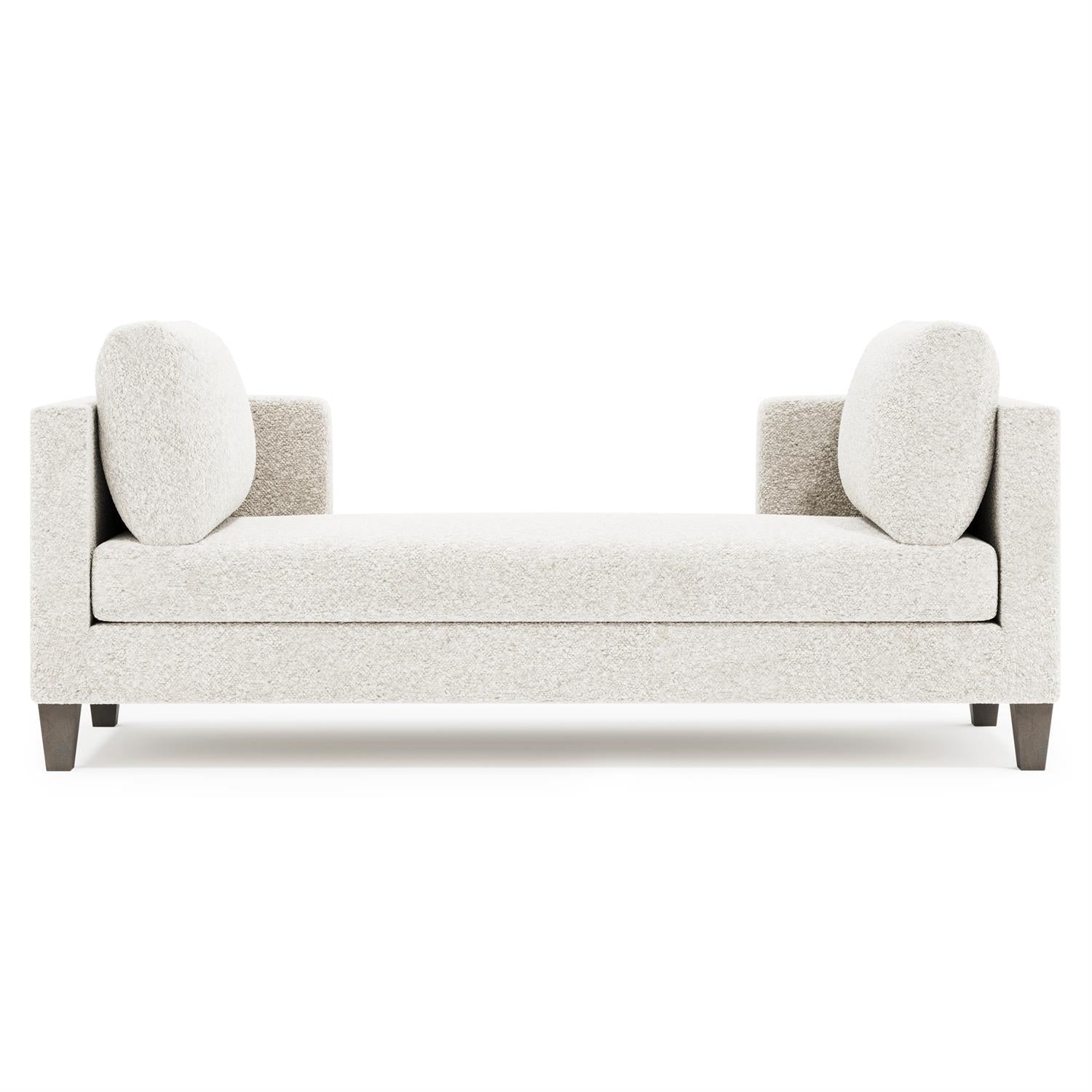 Bernhardt Saxon Fabric Chaise Without Pillows — N1189Y