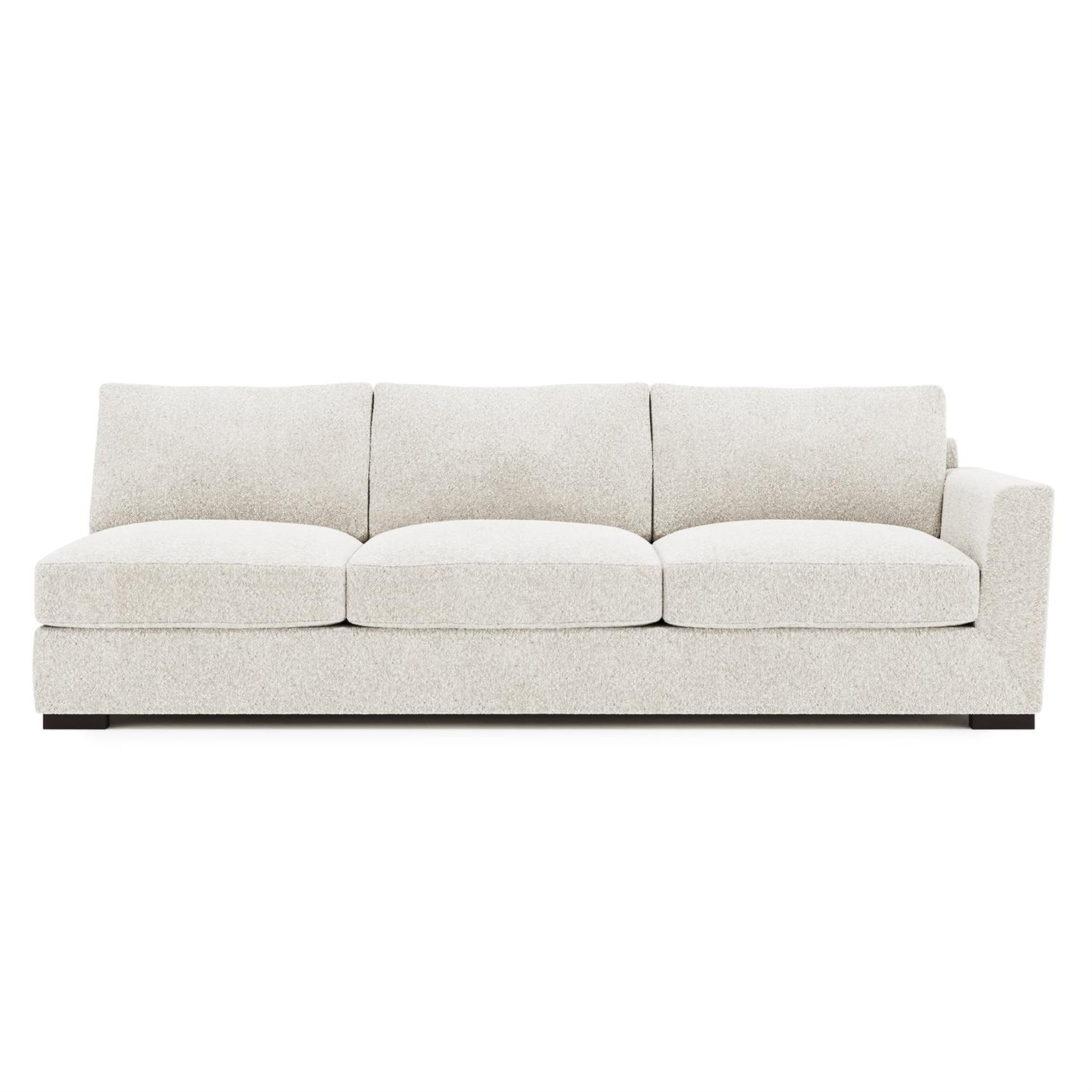 Bernhardt Nicolette Fabric Right Arm Sofa Without Pillows — N1191Y