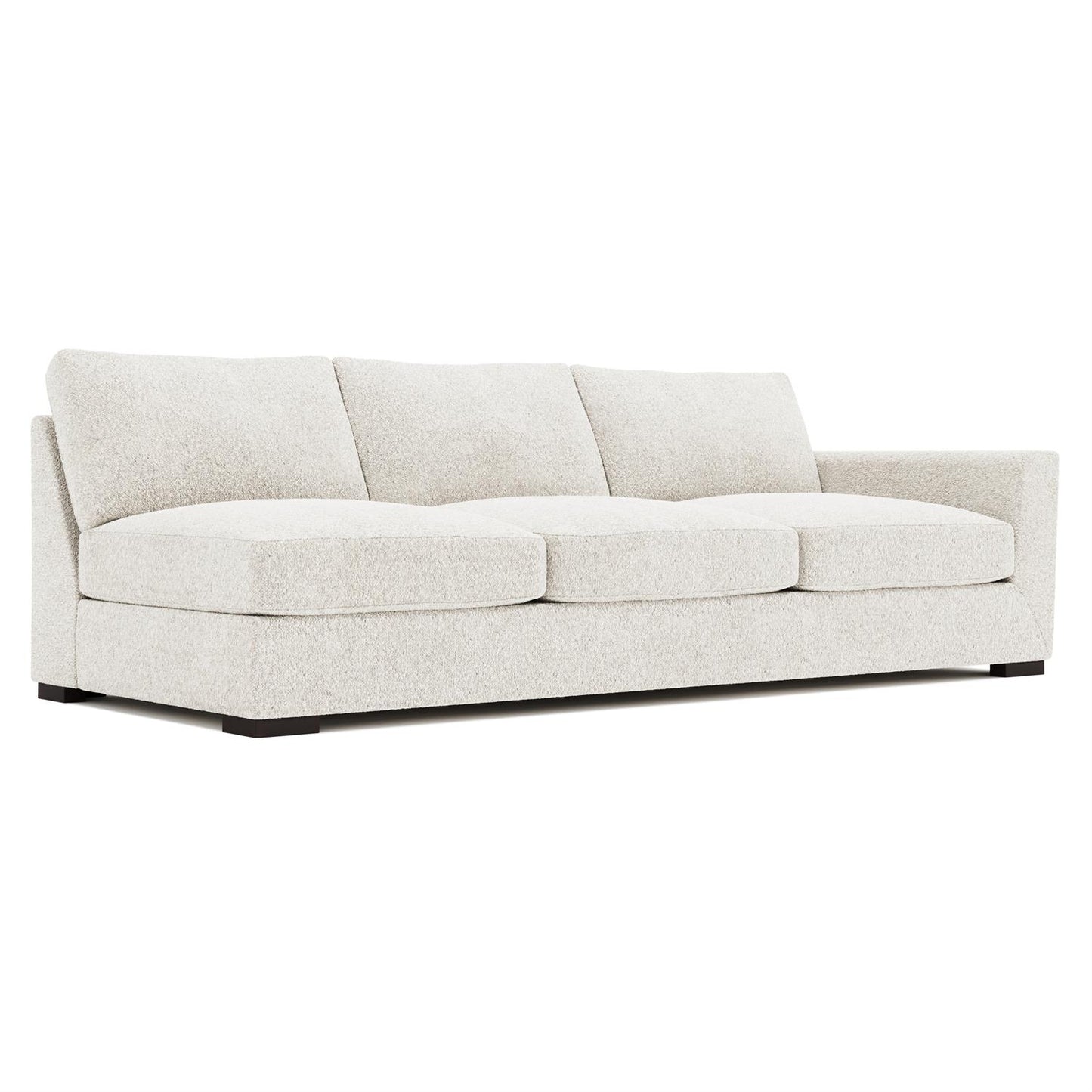 Bernhardt Nicolette Fabric Right Arm Sofa Without Pillows — N1191Y