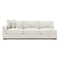 Bernhardt Nicolette Fabric Left Arm Sofa — N1192