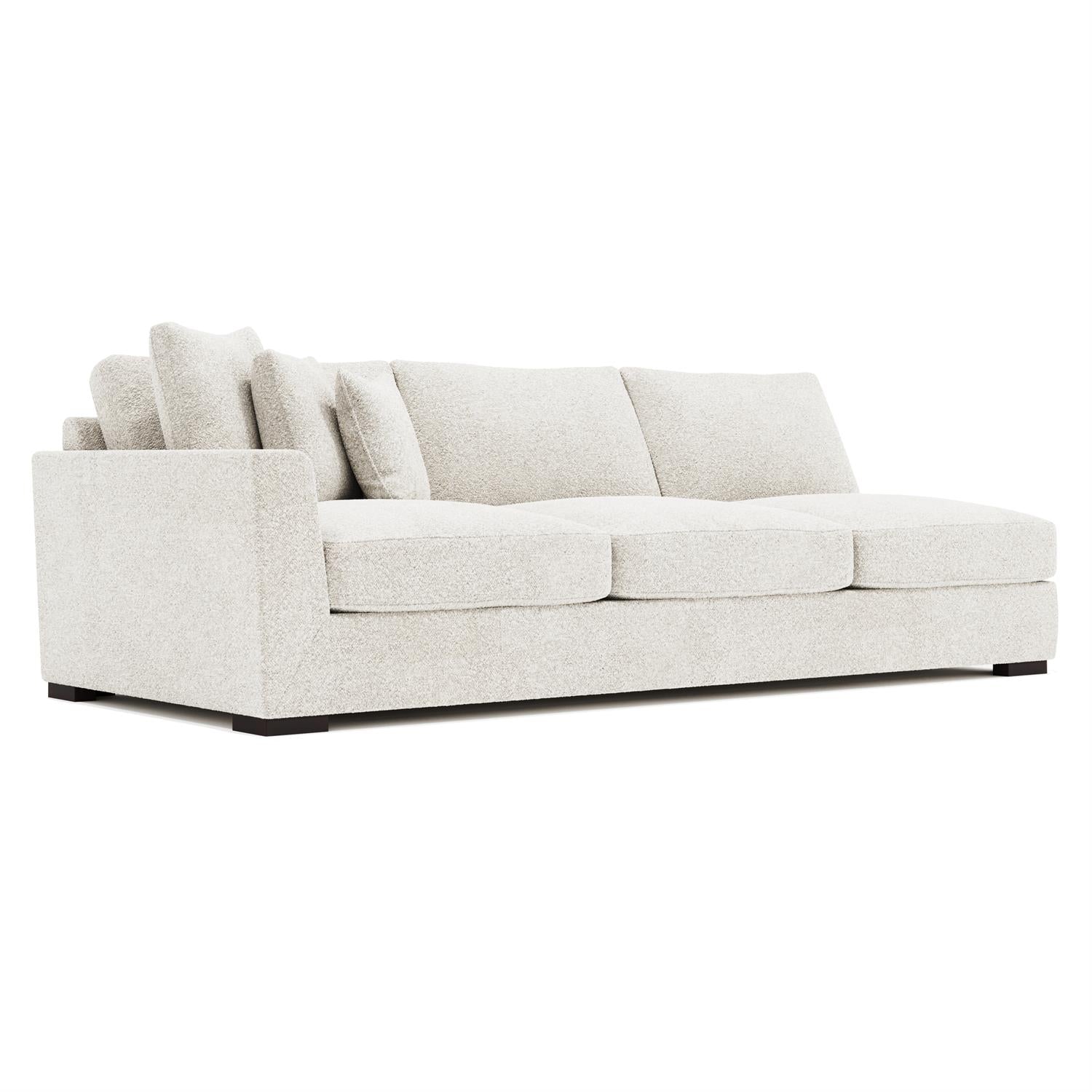 Bernhardt Nicolette Fabric Left Arm Sofa — N1192