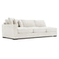 Bernhardt Nicolette Fabric Left Arm Sofa — N1192