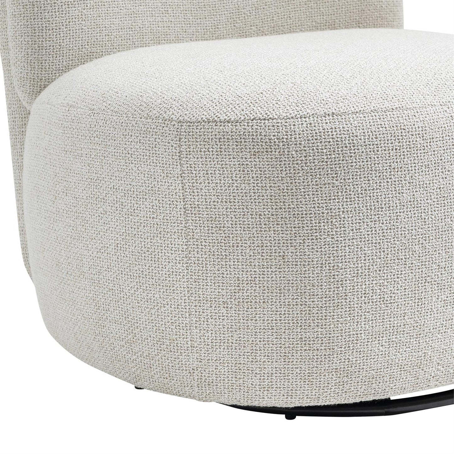 Bernhardt Iris Fabric Swivel Chair — N1302S