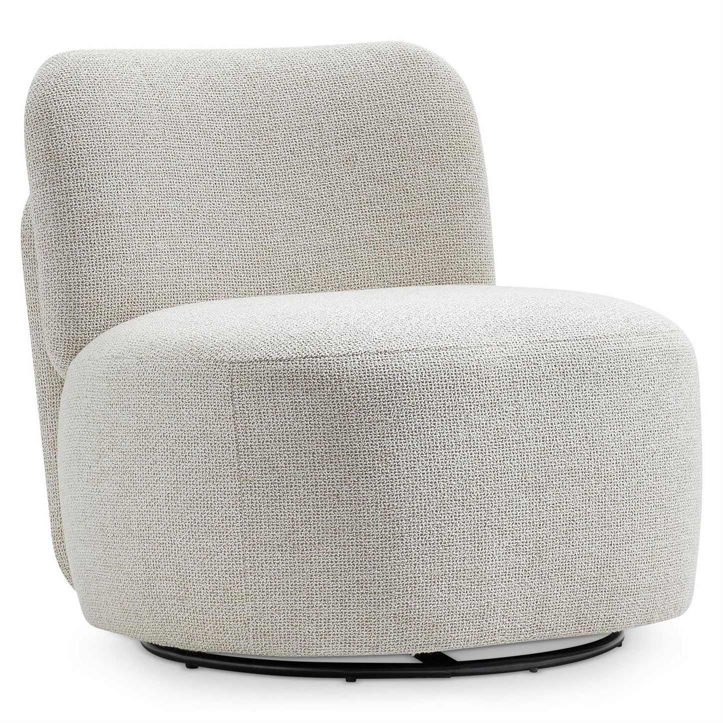 Bernhardt Iris Fabric Swivel Chair — N1302S