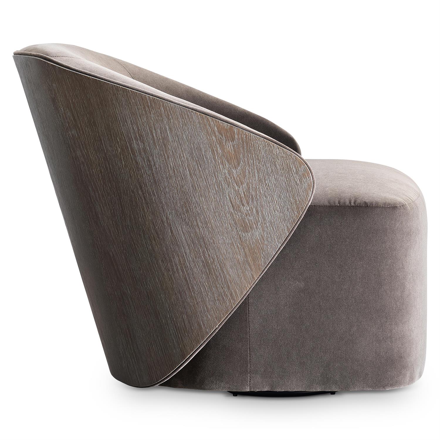 Bernhardt Gianni Fabric Swivel Chair — N1312S