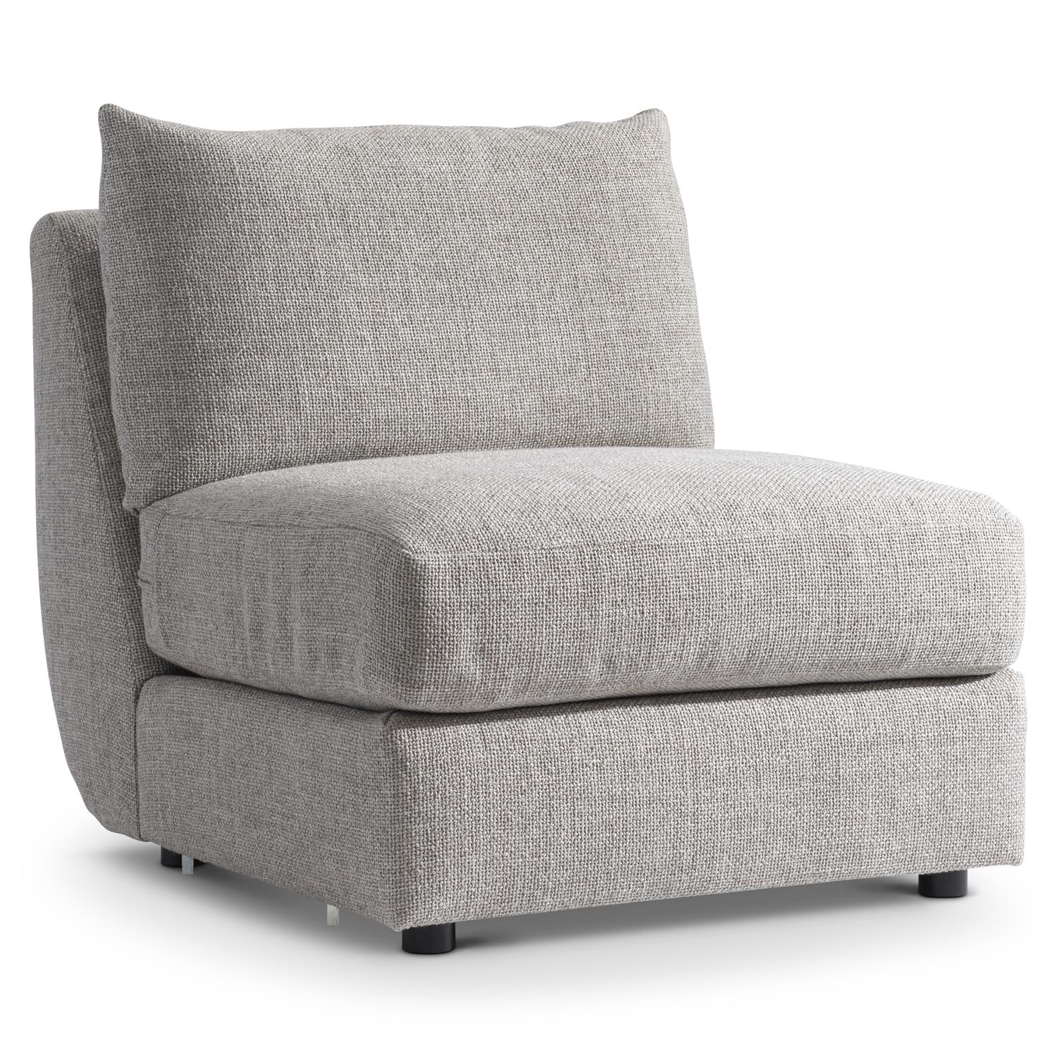 Bernhardt Moretti Fabric Armless Chair — N1430
