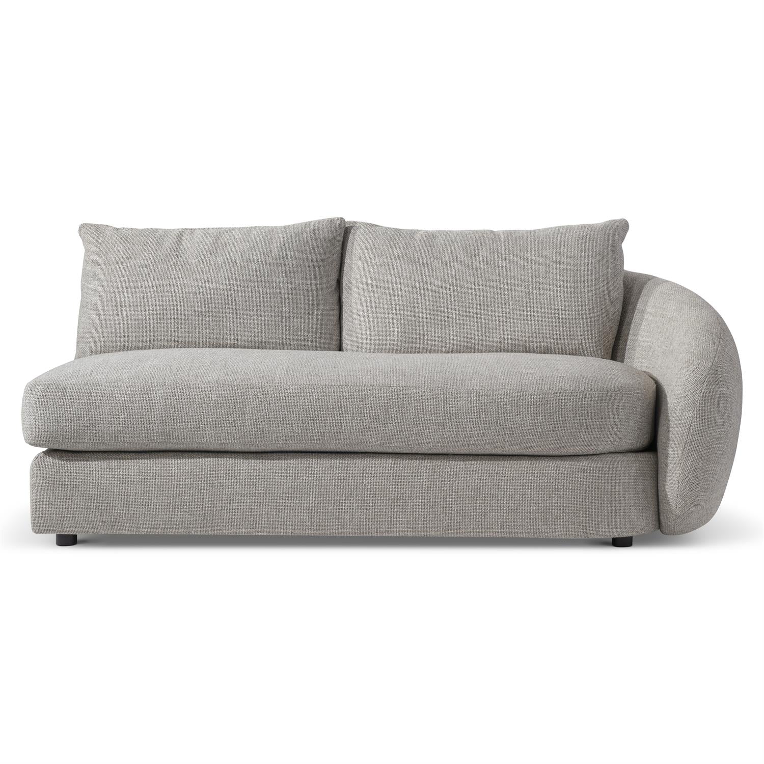 Bernhardt Moretti Fabric Right Arm Loveseat Without Pillows — N1441Y