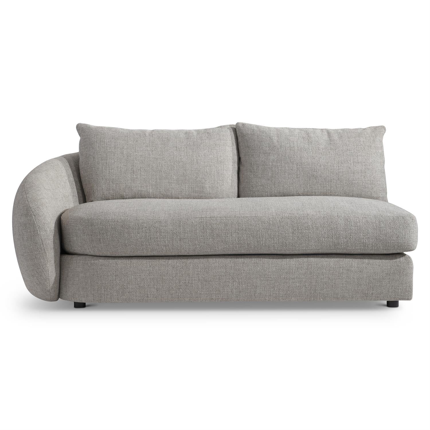 Bernhardt Moretti Fabric Left Arm Loveseat — N1442