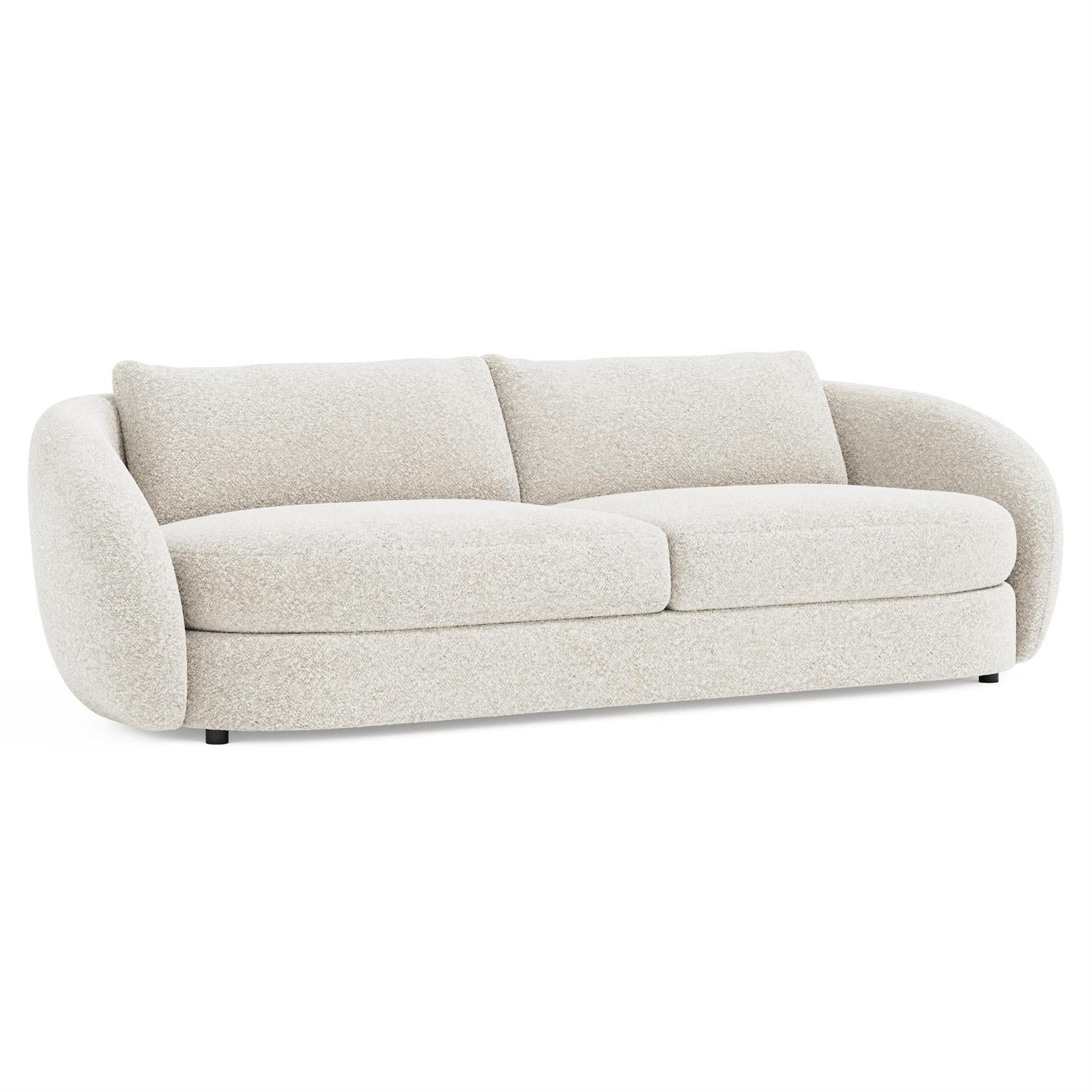 Bernhardt Moretti Fabric Sofa Without Pillows — N1497Y