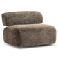 Bernhardt Paley Shearling Swivel Chair — N153SO