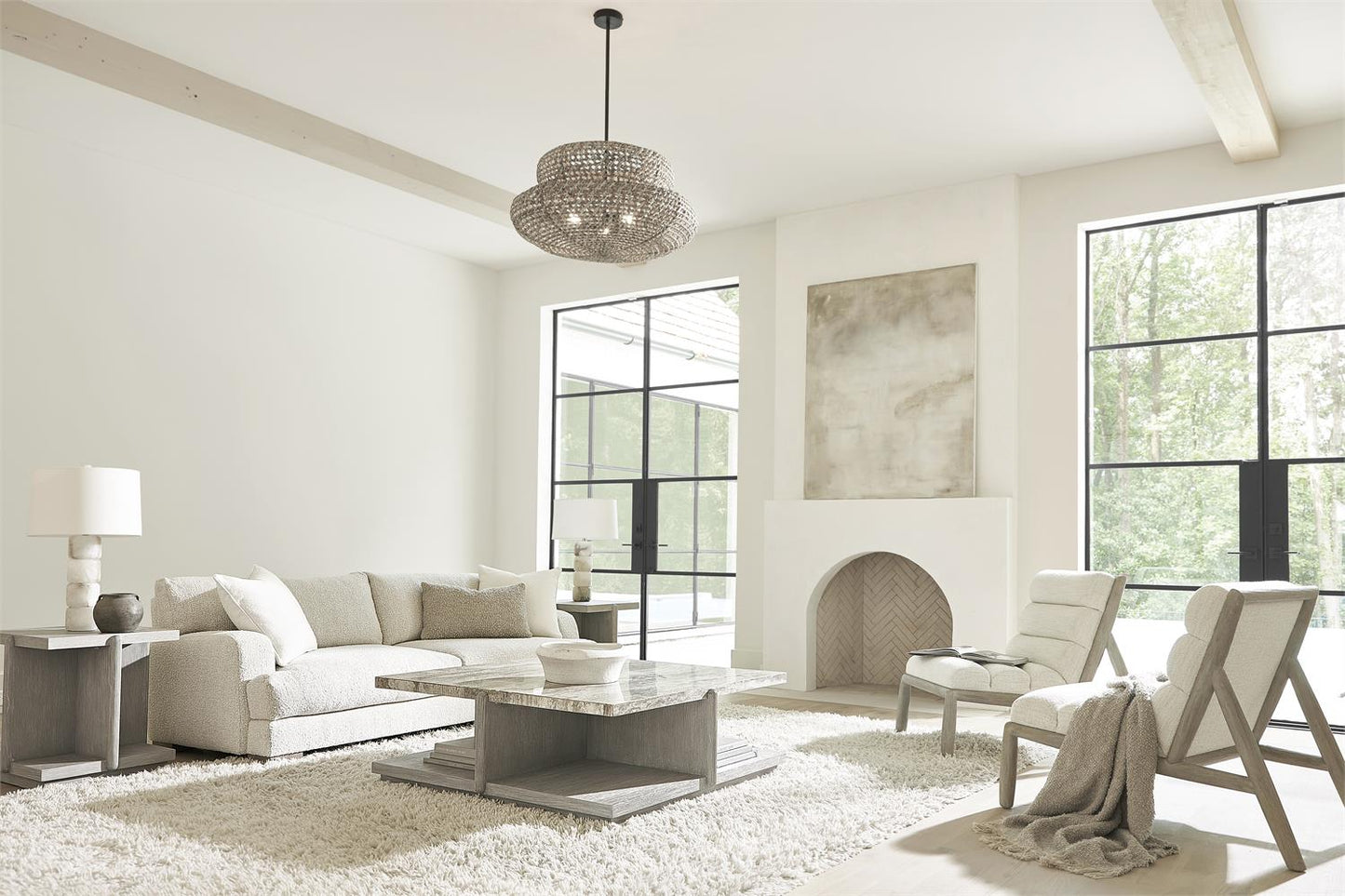 Bernhardt Berkeley Fabric Sofa — N1667