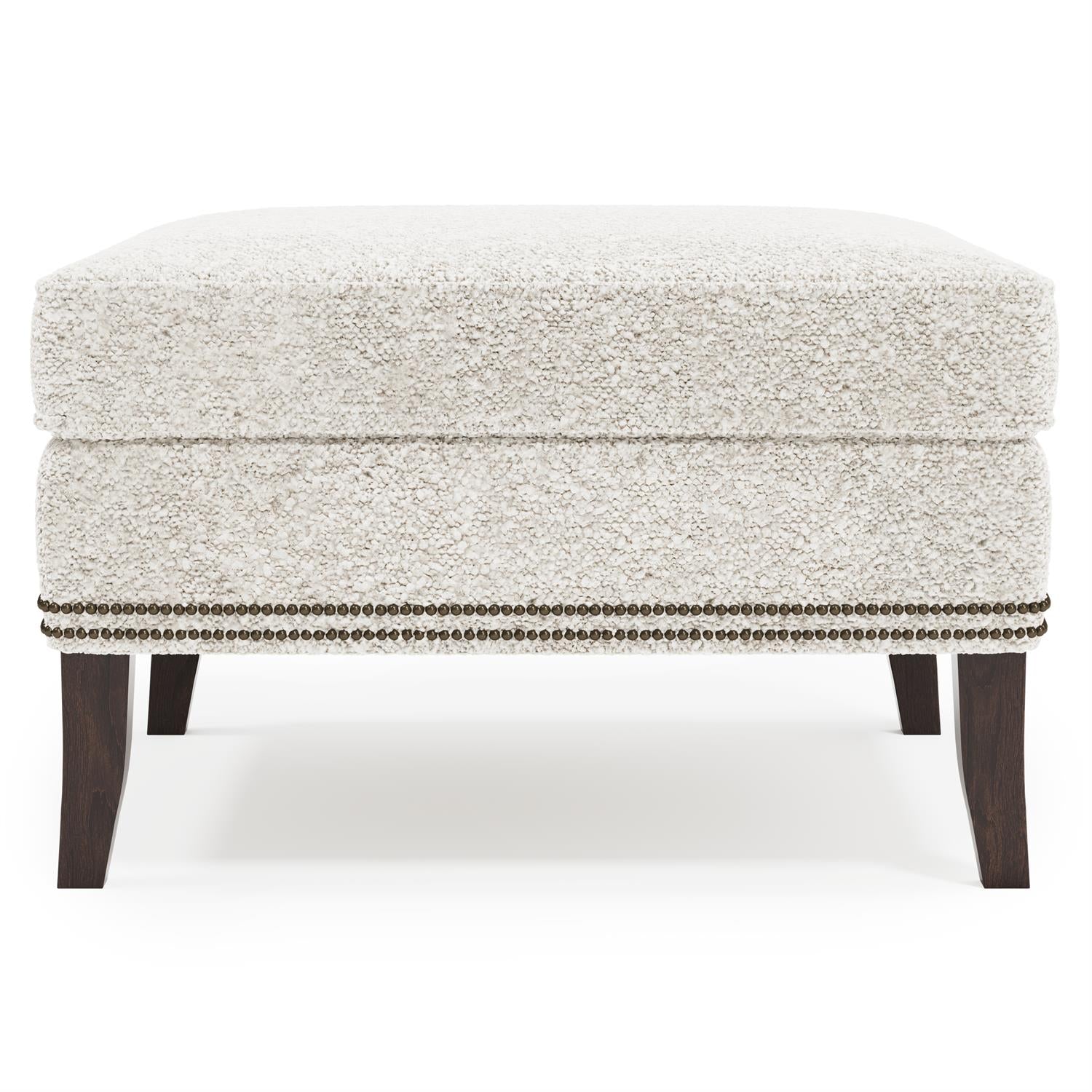 Bernhardt Kingston Fabric Ottoman — N1700