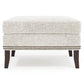 Bernhardt Kingston Fabric Ottoman — N1700