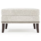 Bernhardt Kingston Fabric Ottoman — N1700