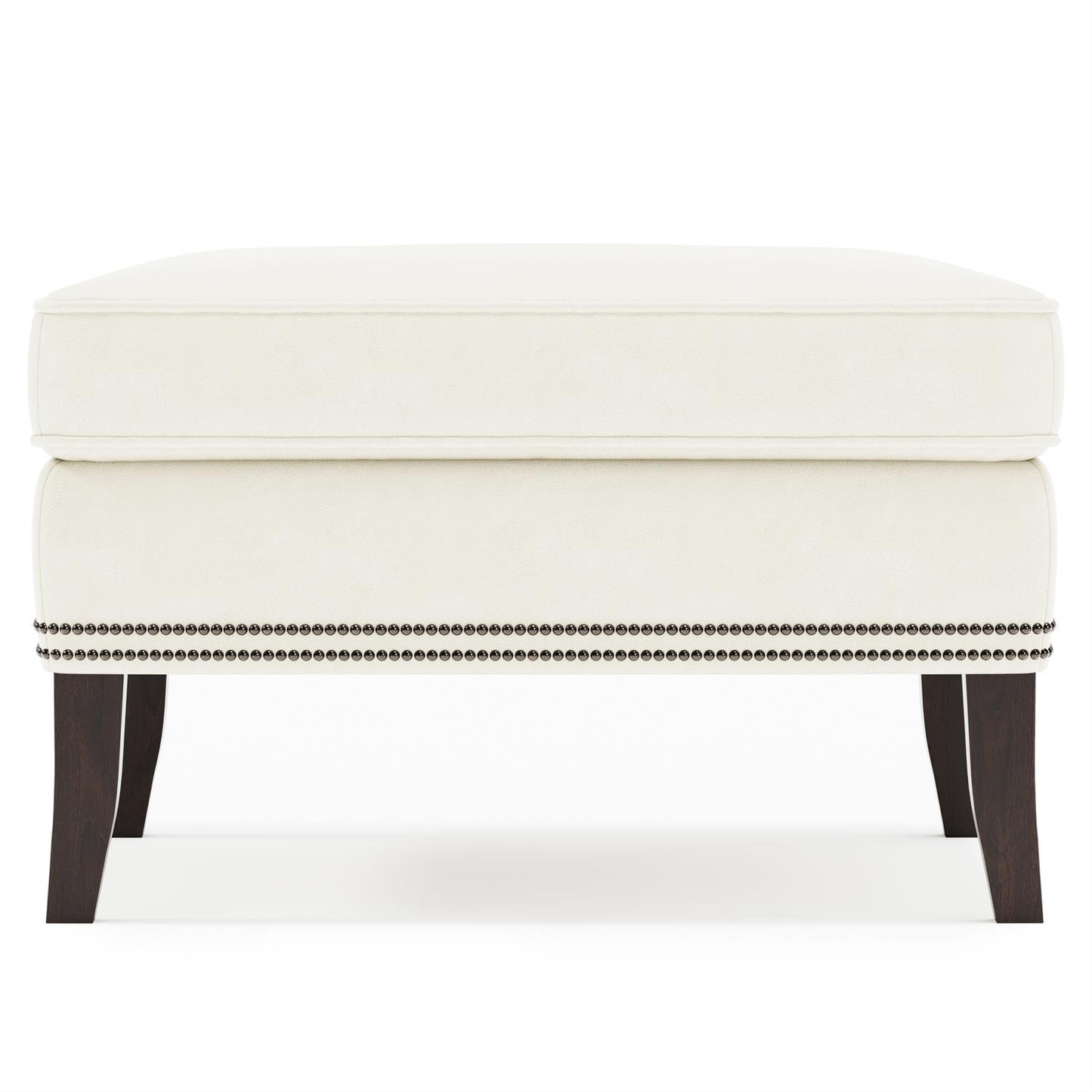 Bernhardt Kingston Leather Ottoman — N1700L