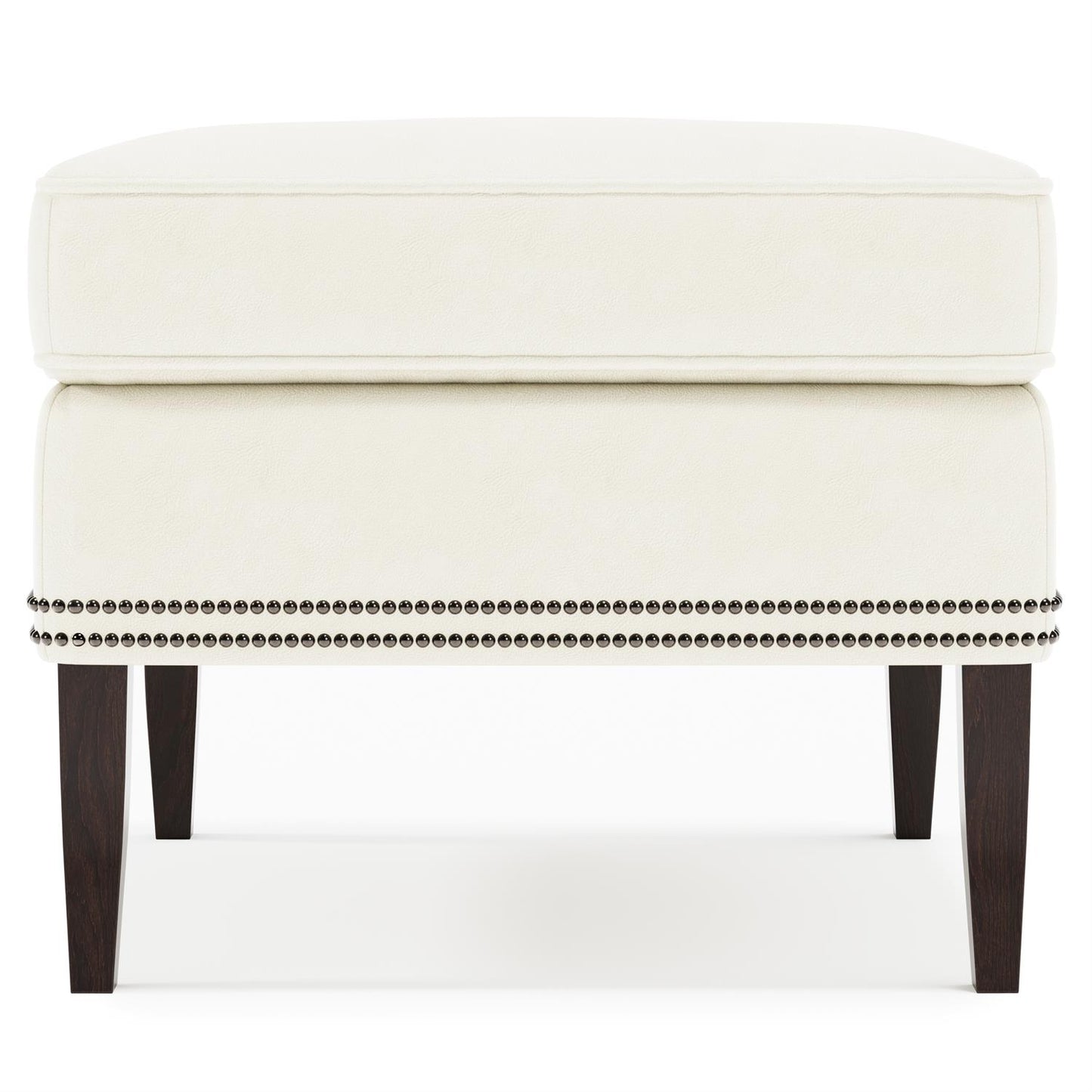 Bernhardt Kingston Leather Ottoman — N1700L