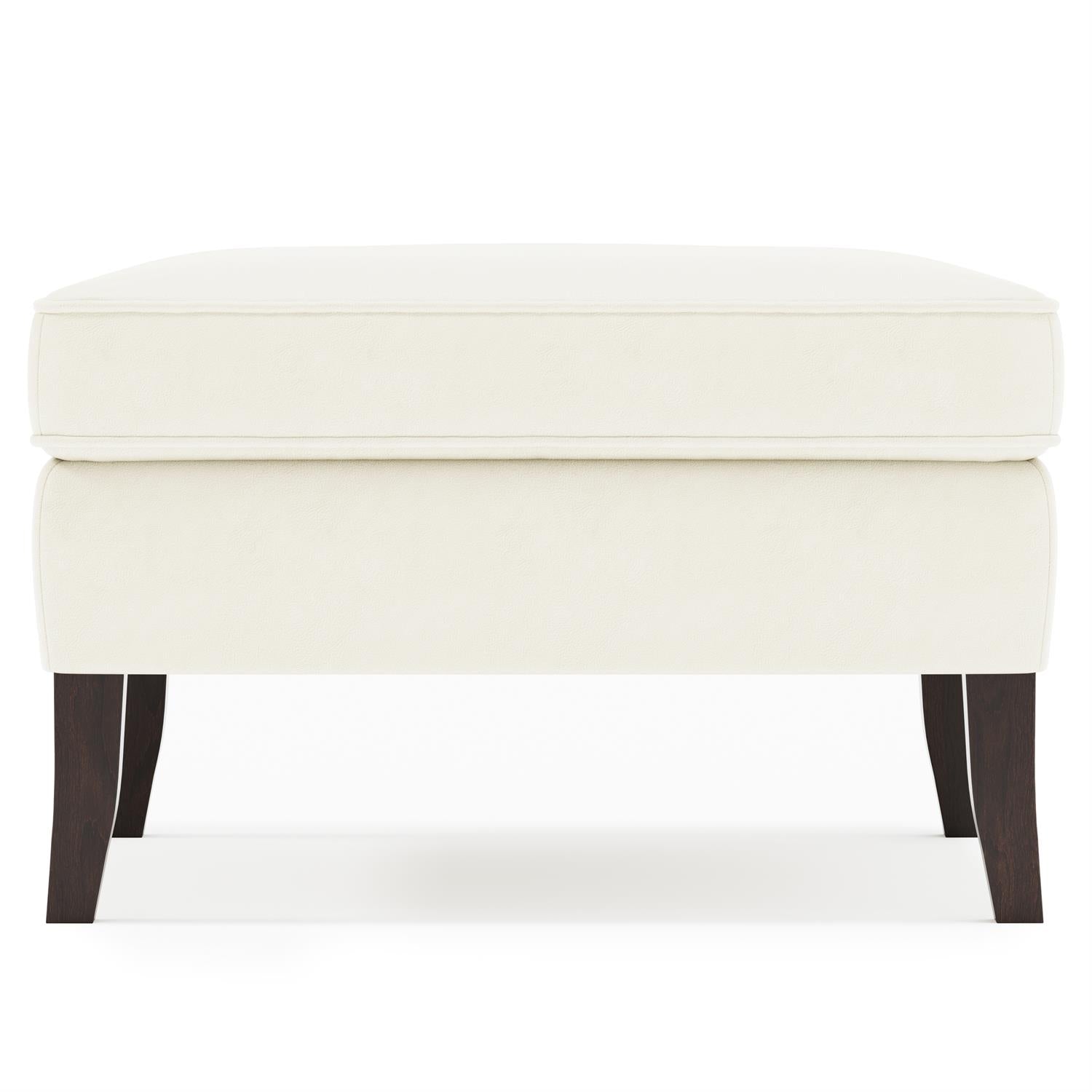 Bernhardt Kingston Leather Ottoman Without Nails — N1700LX