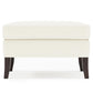 Bernhardt Kingston Leather Ottoman Without Nails — N1700LX
