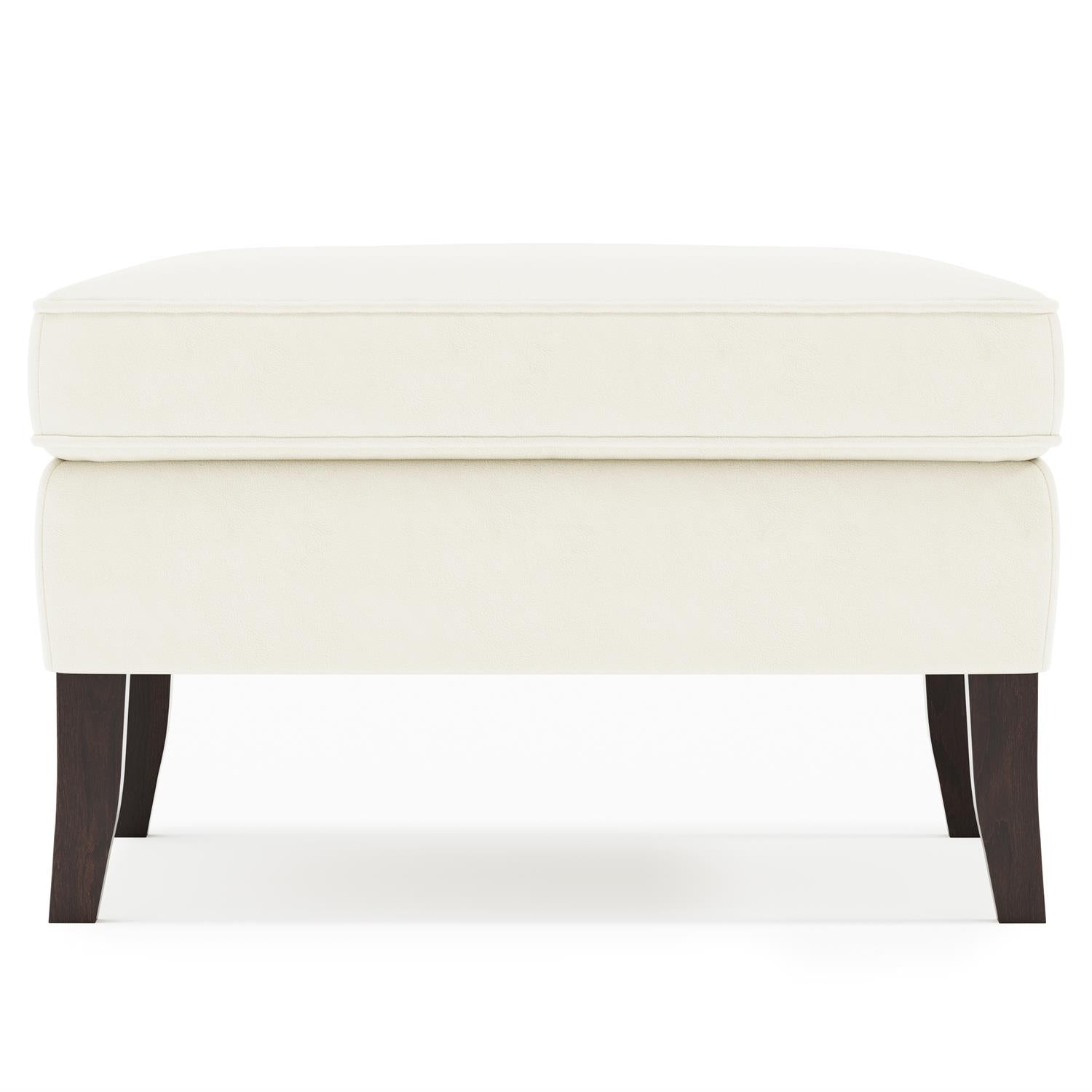 Bernhardt Kingston Leather Ottoman Without Nails — N1700LX