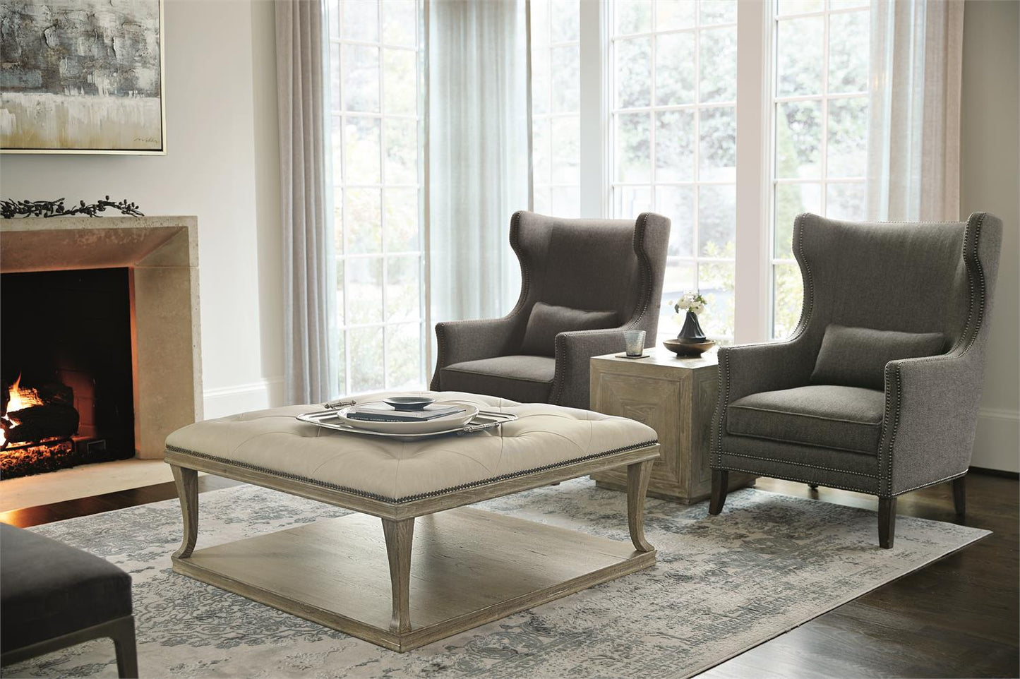 Bernhardt Kingston Fabric Chair — N1712