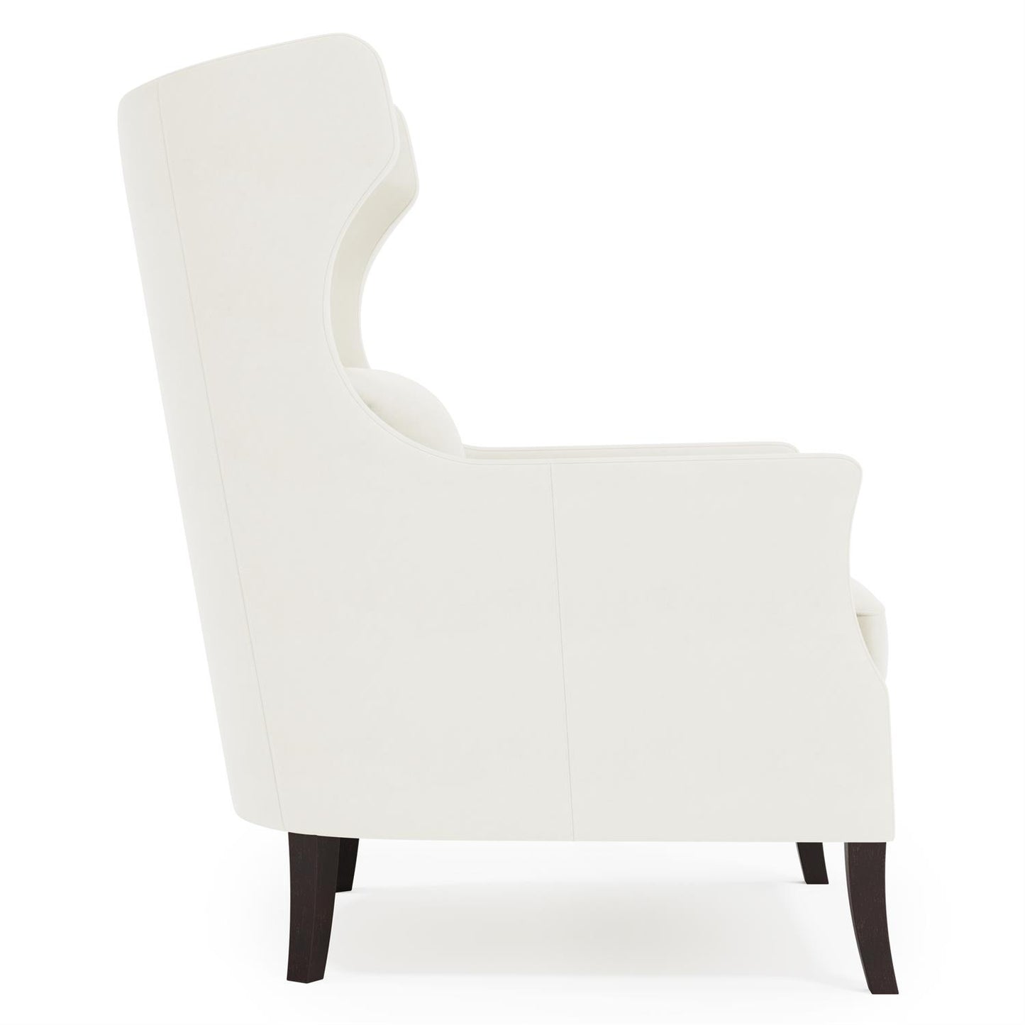Bernhardt Kingston Leather Chair Without Nails — N1712LX
