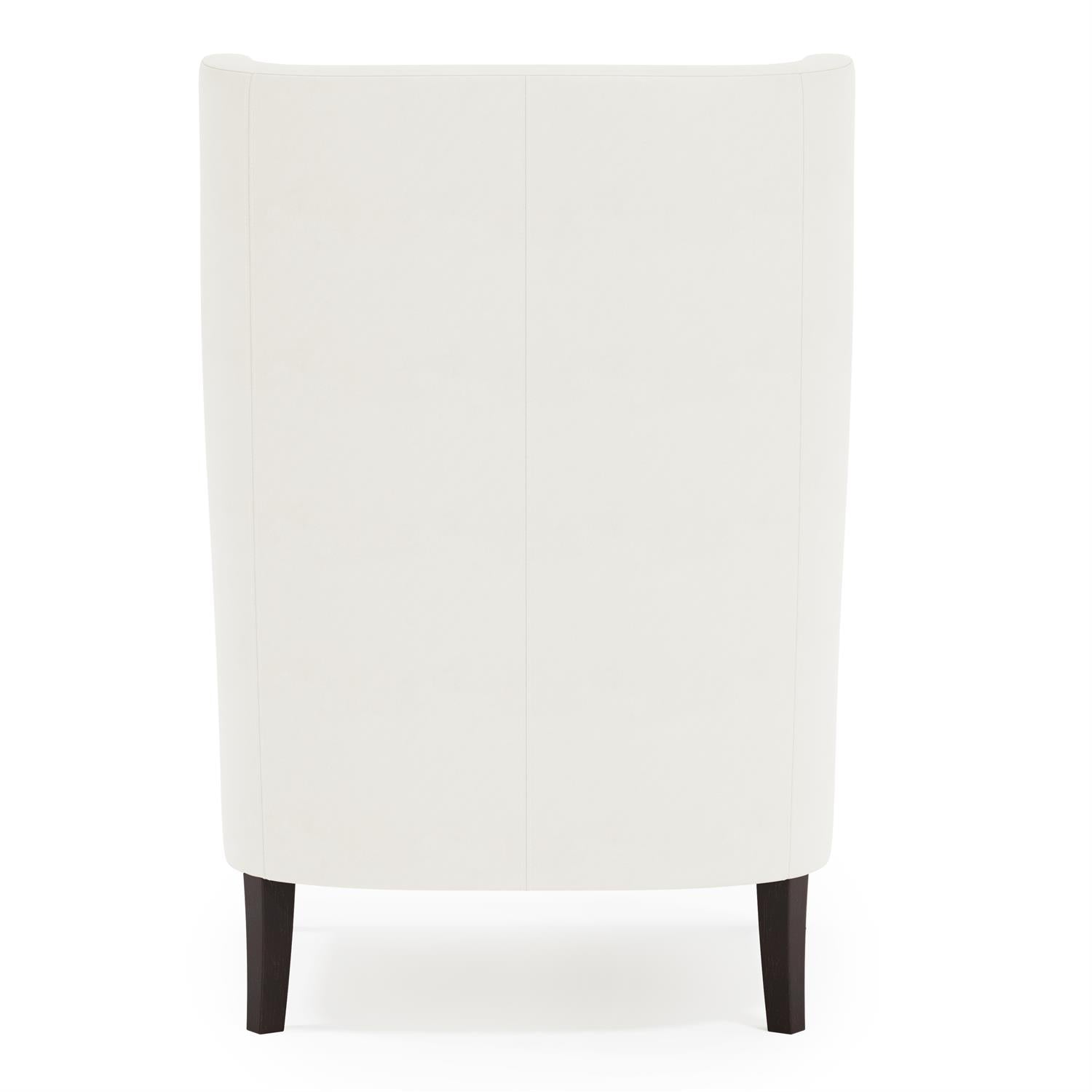 Bernhardt Kingston Leather Chair Without Nails — N1712LX