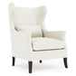 Bernhardt Kingston Leather Chair Without Nails — N1712LX