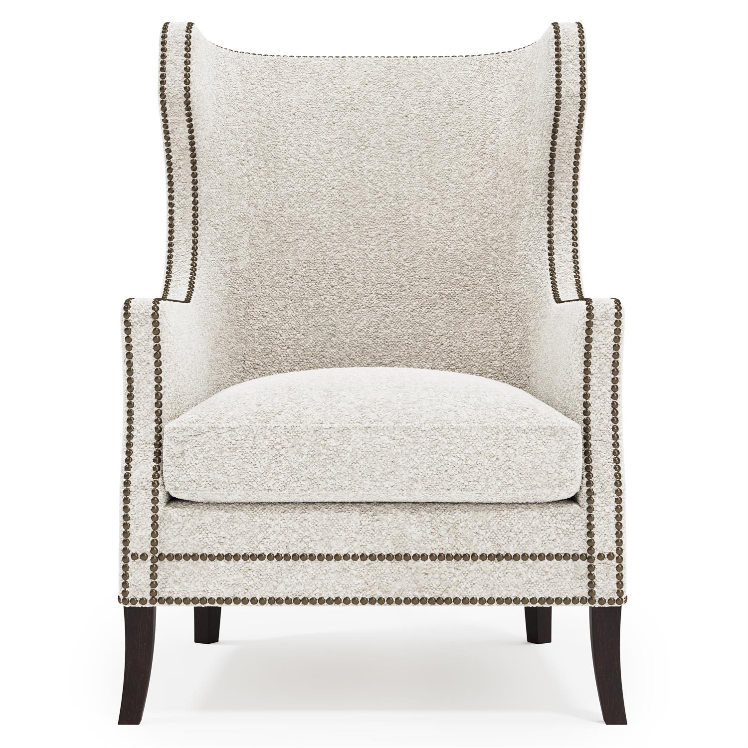Bernhardt Kingston Fabric Chair Without Pillows — N1712Y