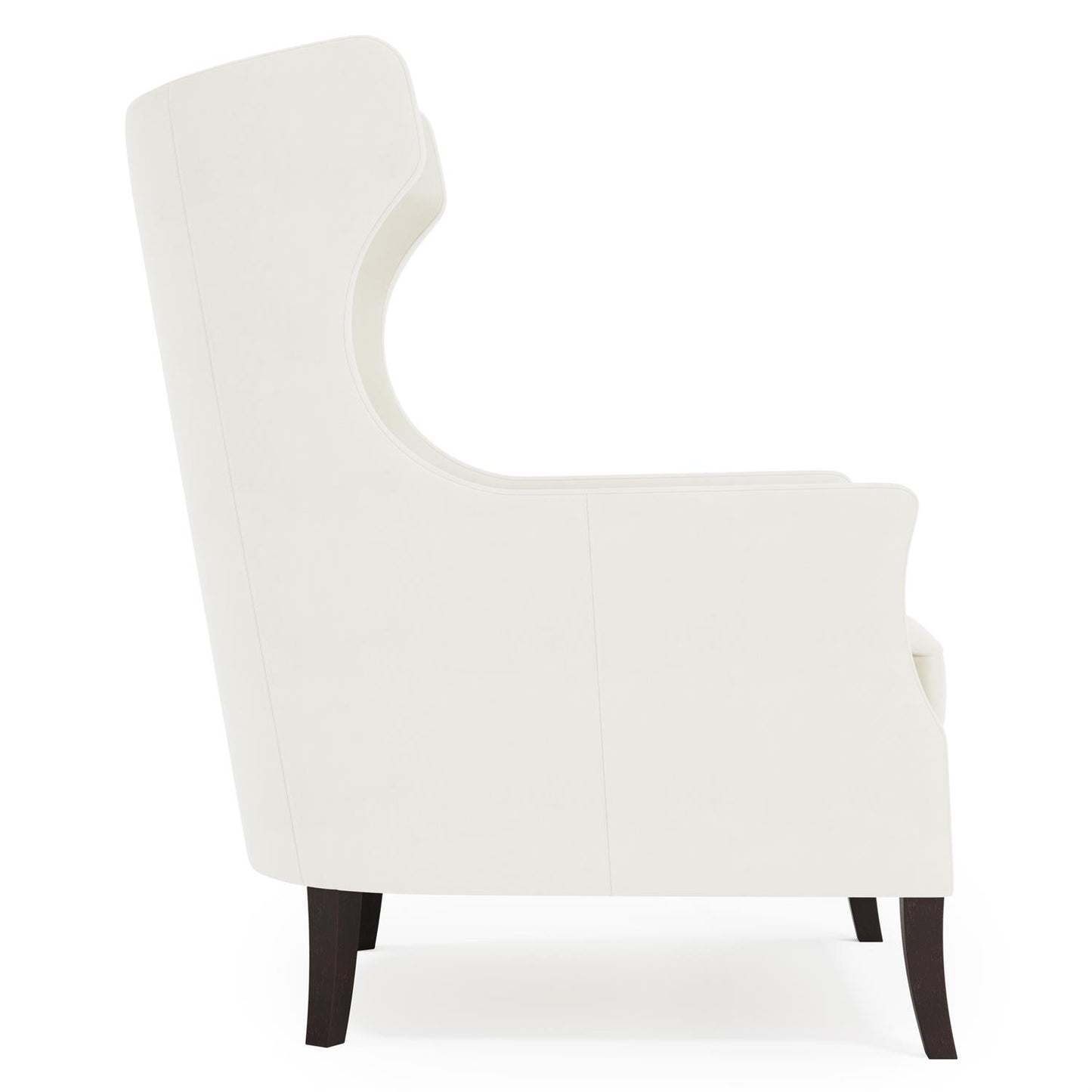 Bernhardt Kingston Leather Chair Without Pillows & Nails — N172LYX