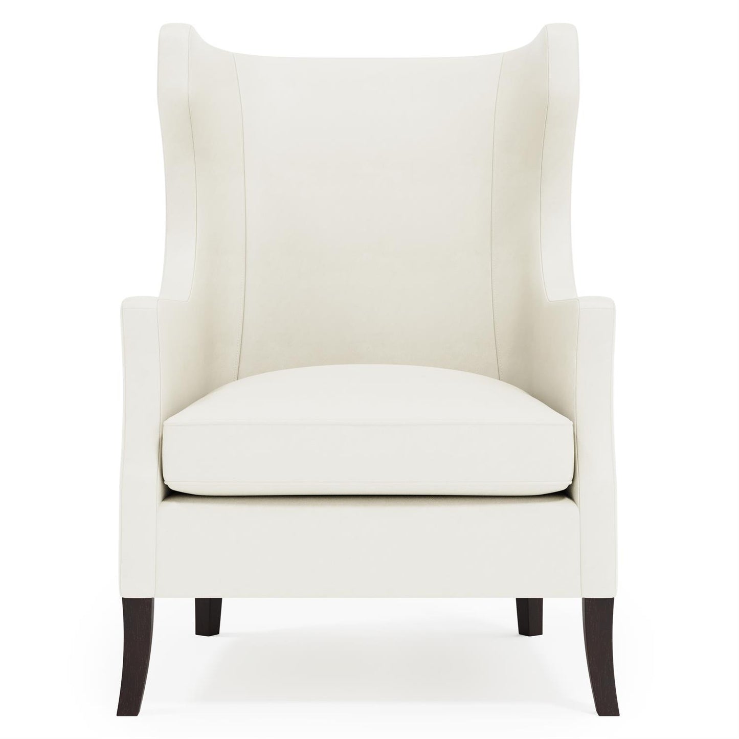Bernhardt Kingston Leather Chair Without Pillows & Nails — N172LYX