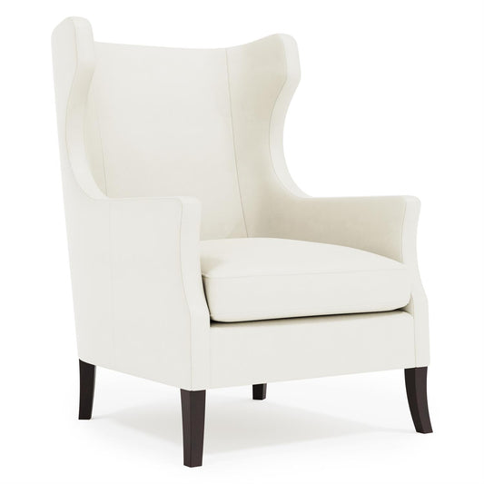 Bernhardt Kingston Leather Chair Without Pillows & Nails — N172LYX