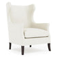 Bernhardt Kingston Leather Chair Without Pillows & Nails — N172LYX