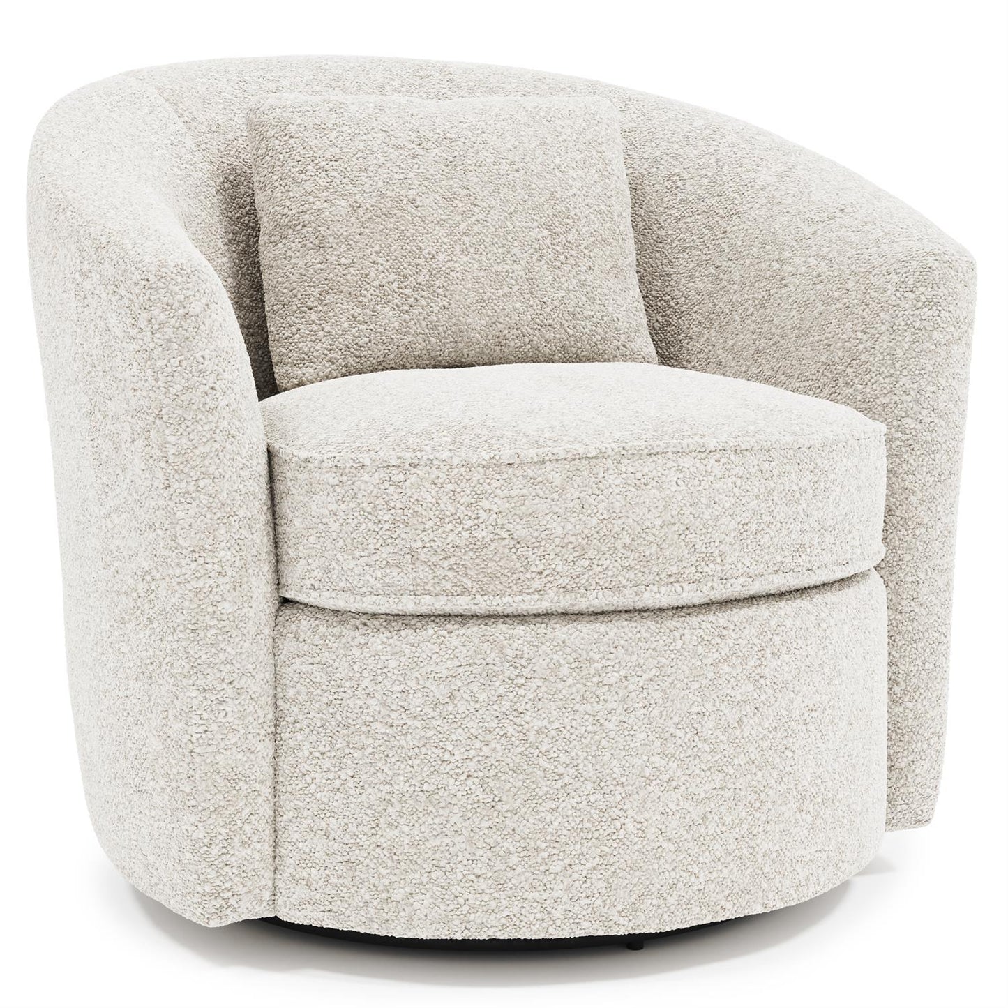 Bernhardt Elizabeth Fabric Swivel Chair — N1745S