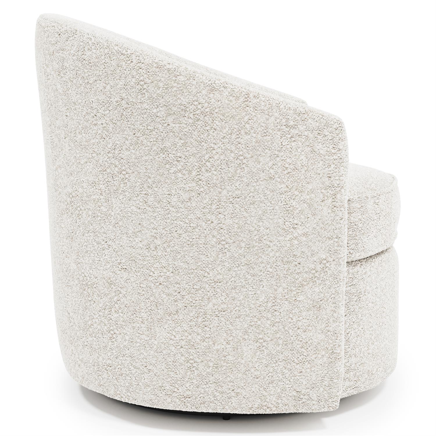 Bernhardt Elizabeth Fabric Swivel Chair Without Pillows — N1745SY