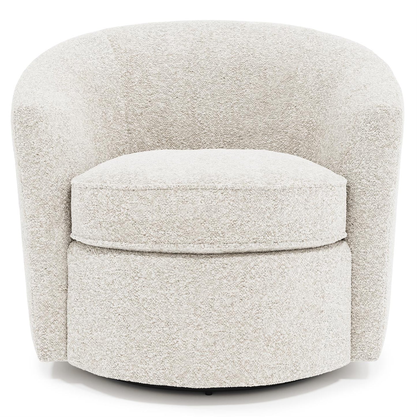 Bernhardt Elizabeth Fabric Swivel Chair Without Pillows — N1745SY
