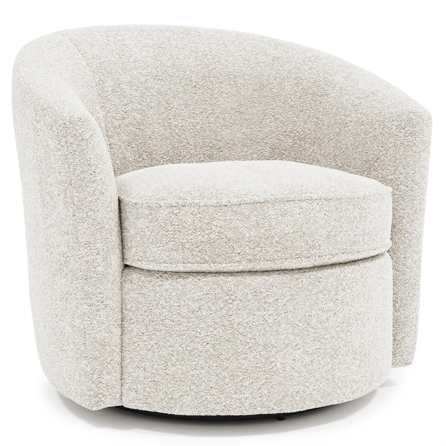 Bernhardt Elizabeth Fabric Swivel Chair Without Pillows — N1745SY
