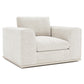 Bernhardt Prague Fabric Chair 1/2 Without Pillows — N1963Y
