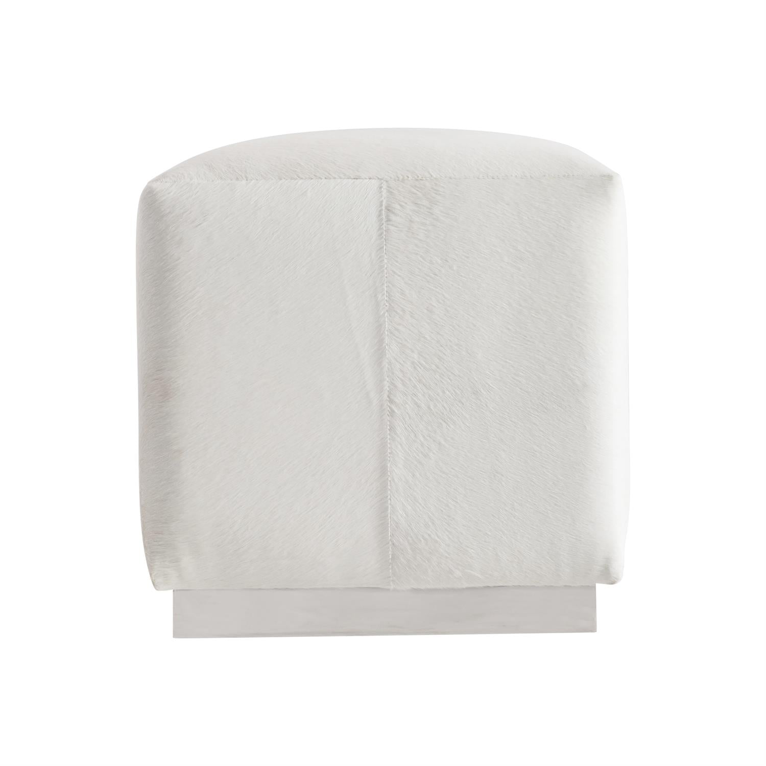Bernhardt Aspen Leather Ottoman — N2401O