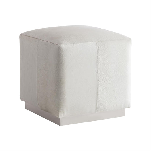 Bernhardt Aspen Leather Ottoman — N2401O