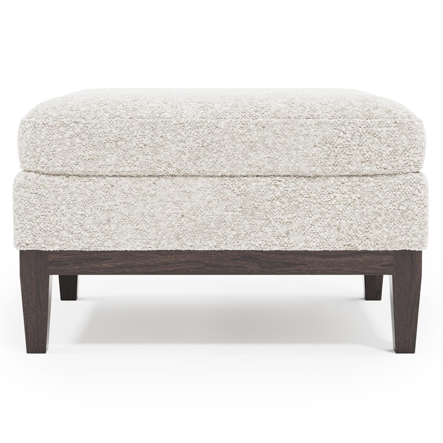 Bernhardt Cumberland Fabric Ottoman — N2721