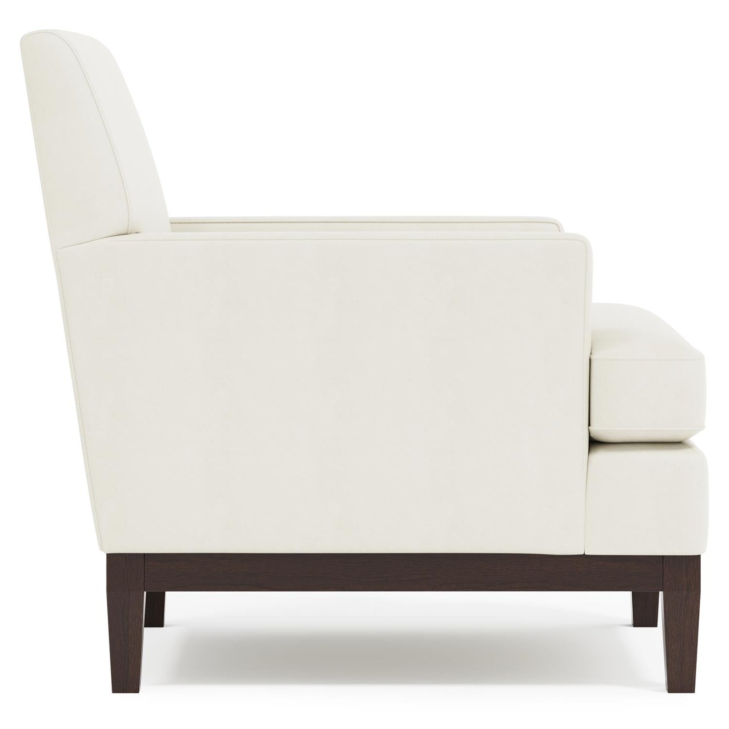 Bernhardt Cumberland Leather Chair Without Pillows — N2722LY