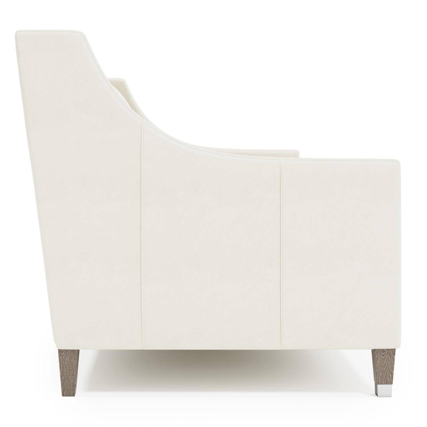 Bernhardt Palisades Leather Sofa Without Pillows & Nails — N286LYX
