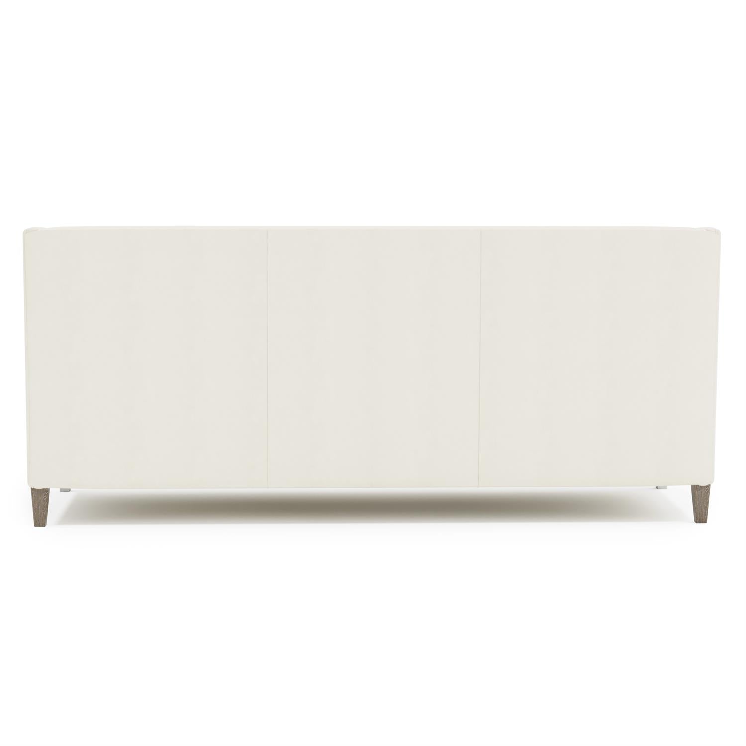 Bernhardt Palisades Leather Sofa Without Pillows & Nails — N286LYX