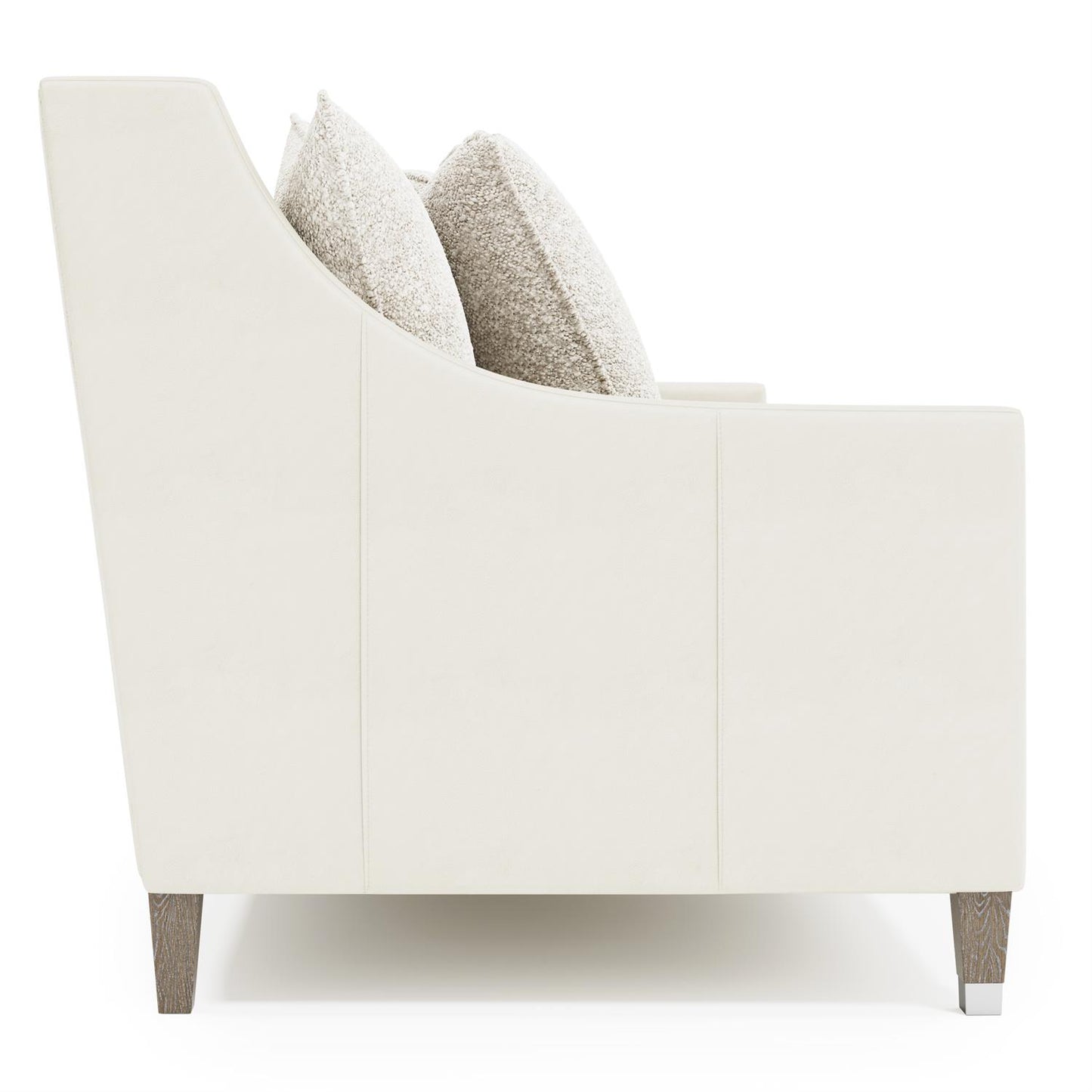 Bernhardt Palisades Leather Sofa Without Nails — N2876LX